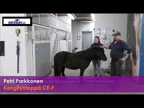 Ponin kengitys/ kaviokuume - Petri Parkkonen/ Hevosklinikka Laukaa